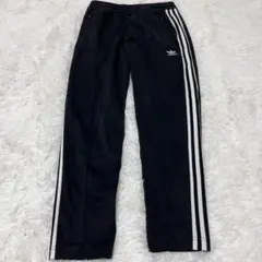 古着 adidas アディダス トラックパンツ ブラック ベッケンバウアー L