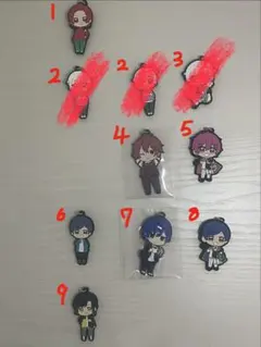 いれいす ラバーマスコット(カプセルトイ)