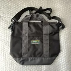 L.L.Bean ブラック ショルダーバッグ　未使用　メンズ　ハンドバッグ