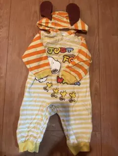 ユニバ　スヌーピー ロンパース 80cm