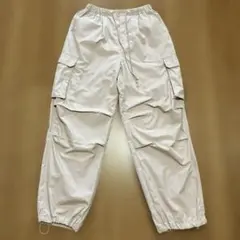 GU パラシュートカーゴパンツ ピンク　サイズSのサムネイル