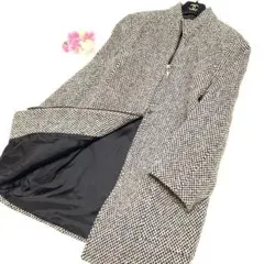 ★極美品　マックスマーラ　❤︎ベルト♡ビックボタン❤︎ミックスツウィード　XL