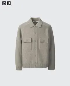 UNIQLO U ラムニットジャケット　カーディガン