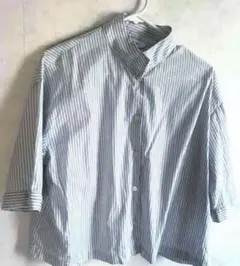 42,000円 日本製 IENA購入　7部袖 デザインシャツブラウス