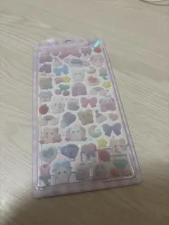 ふわふわドロップシール ぬいぬいふわふわ