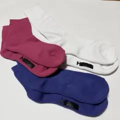 【新品】H BEAUTY&YOUTH ロゴソックス3足セット