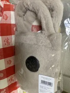 スターバックス　ボトルショルダーファー　ベージュ