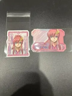 ガンダムSEED バトルディスティニー モバイルステッカー ラクス 2点