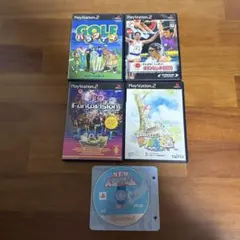 PS2 ゲームソフト 5本セット