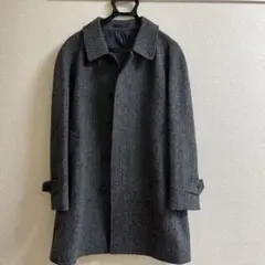 Harris Tweed ハリスツイード ウールコート ヘリンボーンのサムネイル