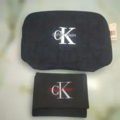 Calvin Klein 二つ折り財布 ポーチ セットのサムネイル