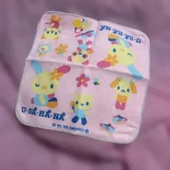 レトロ☆サンリオ ウサハナ ミニタオル ハンカチ