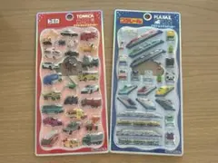 プチドロップシール　トミカ　プラレール
