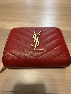 SAINT LAURENT 二つ折り財布 レッドのサムネイル