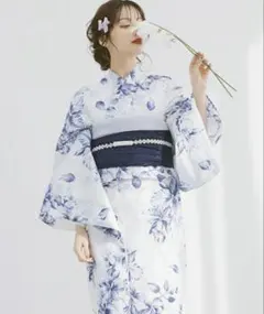 Dita】一人で着られる浴衣 セパレート 泡沫の花しらべ Lサイズ - メルカリ