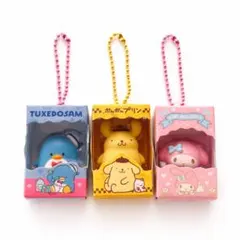 サンリオチョコボックス タキシードサム マイメロディ ポムポムプリン3個セット
