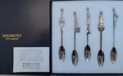 MIKIMOTO パール付 楽器モチーフ スプーン 5本セットのサムネイル