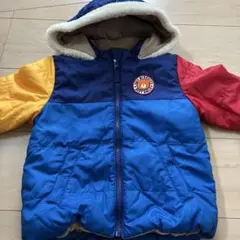 ミキハウス　90cm アウター　男の子　中綿アウター　クマ　ホットビスケッツ
