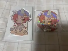あんスタ アニカフェ 月永レオ アクスタ 缶バッジ