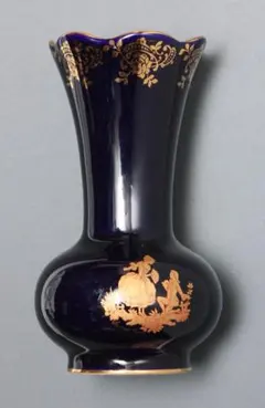 フランス製 花瓶 LIMOGES CASTEL 22K GOLD 一輪挿し - メルカリ