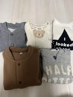 80 トレーナーセット　秋冬服　保育園着