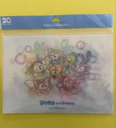 ダッフィーと仲間たち クリアファイル １枚