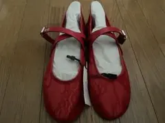 ZARAダブルストラップバレリーナシューズ 新品未使用品