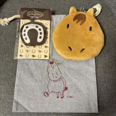 JRAノベルティグッズ　３点セット　馬