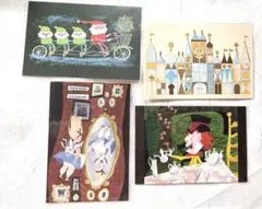 メアリーブレア展　ポストカード4枚セット　ディズニー　ふしぎの国のアリス