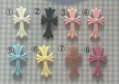 クロムパーツ　ネイルパーツ クロスパーツ 3Dパーツ 十字架