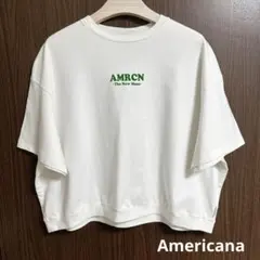 Americana アメリカーナ トップス Tシャツ オーバーサイズ 日本製のサムネイル