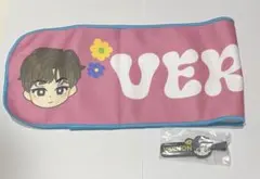 seventeen 一番くじ　バーノン　タオル　ヘアクリップ