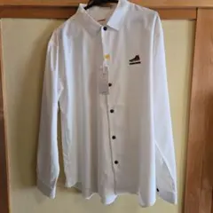 【新品未使用】CONVERSE ホワイト 長袖シャツ L
