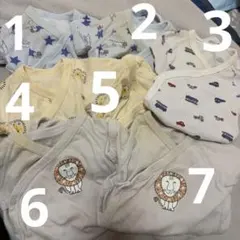 ユニクロ　ボディスーツ　60サイズ　バラ売り