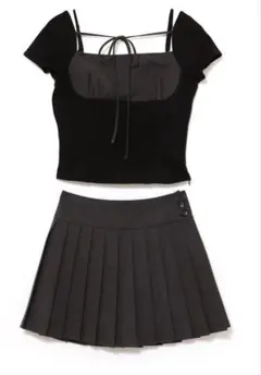 Andmary Gisele set up Sサイズ　グレー