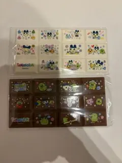 ちょこぶろっくしーる たまごっち くちぱっち まめっち 2個セット