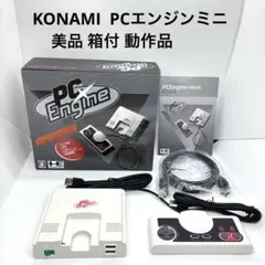 美品 KONAMI PCエンジンミニ 本体 箱付 動作品