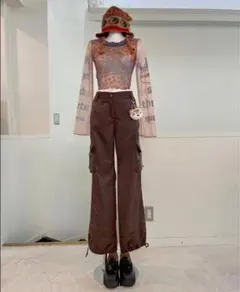 itimi 古着 シースルー トップス