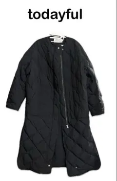 連休限定値下　トゥデイフル　キルティング　ロング ダウンジャケット　38