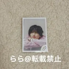なにわ男子 道枝駿佑 ミニフォトステッカー 1枚