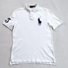美品✨ラルフローレン ビッグポニーポロシャツ swag y2kホワイト XS