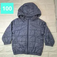 UNIQLO　ネイビー　中綿コート　100cm　ユニクロ