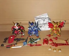 コンバージ ガンダム EX 3種セット 武者 騎士 スペリオル 箱なし 