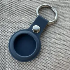 ネイビー シリコン製 キーホルダー