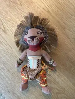 【美品】劇団四季　ライオンキング　Disney ミュージカル ぬいぐるみ　シンバ