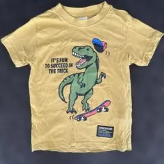 【明日削除】新品DINOSAURS 恐竜 スケートボード Tシャツ 110cm