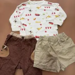 ミモランド　ユニクロ　パンツ 2点セット 90