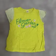 120 BEBE eaB エーアーベー　Tシャツ　半袖　ノースリーブ　花　刺繍