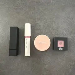 【リップモンスターあり】化粧品詰め合わせ（リップ、ハイライト、アイシャドウ）