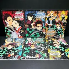 鬼滅の刃 塗絵帳 6冊セット 紅 蒼 橙 藍 翠 黄 塗り絵 吾峠呼世晴